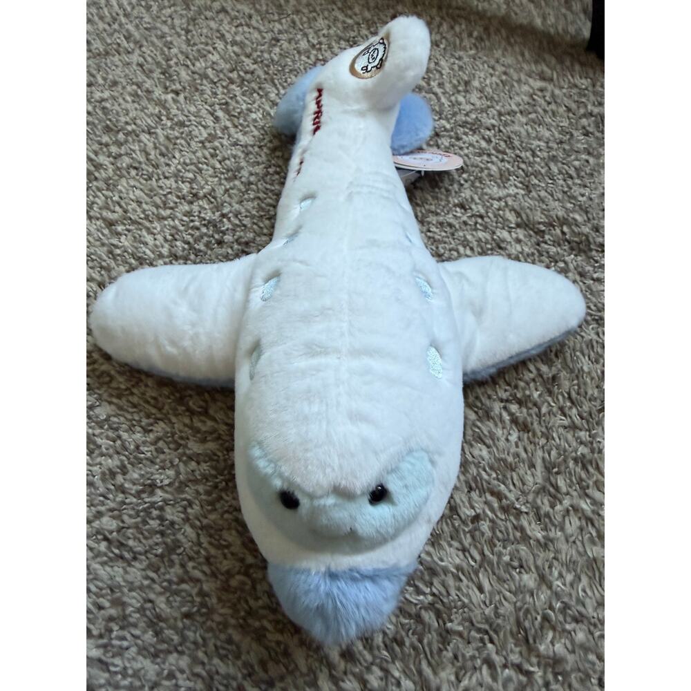 Apricot Lamb Happy Airplane Plush Soft Cuddly Toy New with Tags 8.5”